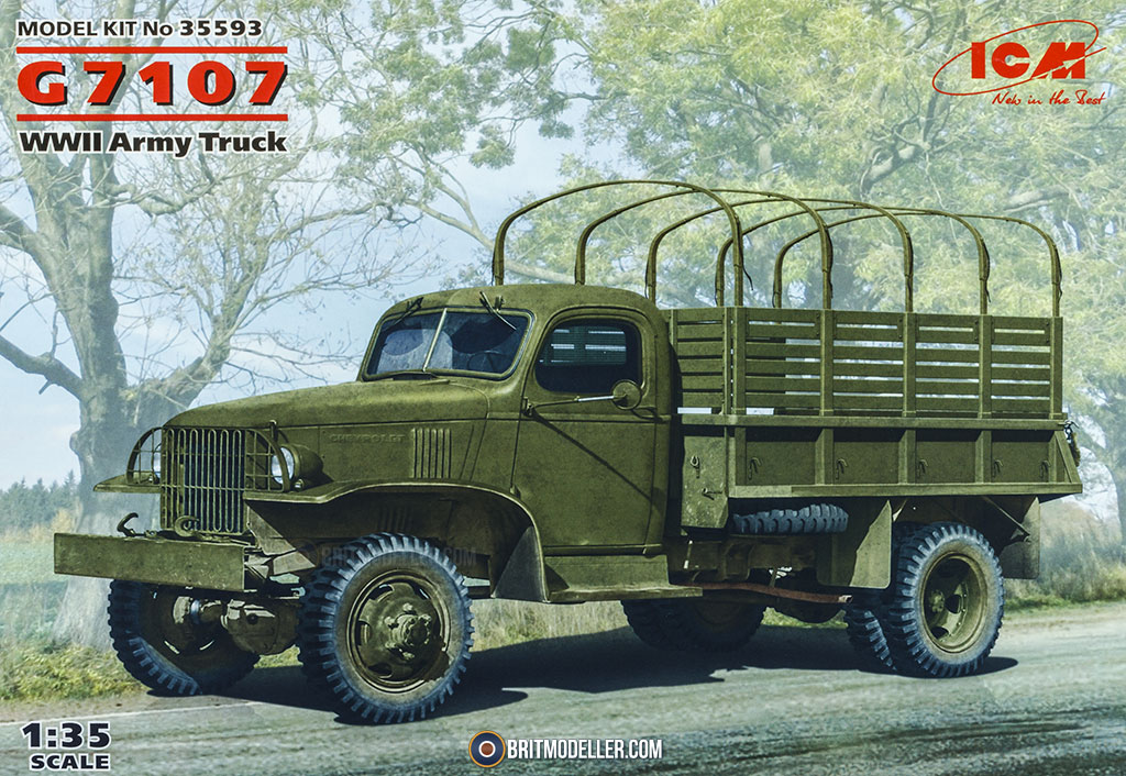 Chevrolet G7107 WWII Army Truck (35593) 1:35 - Kits - Britmodeller.com