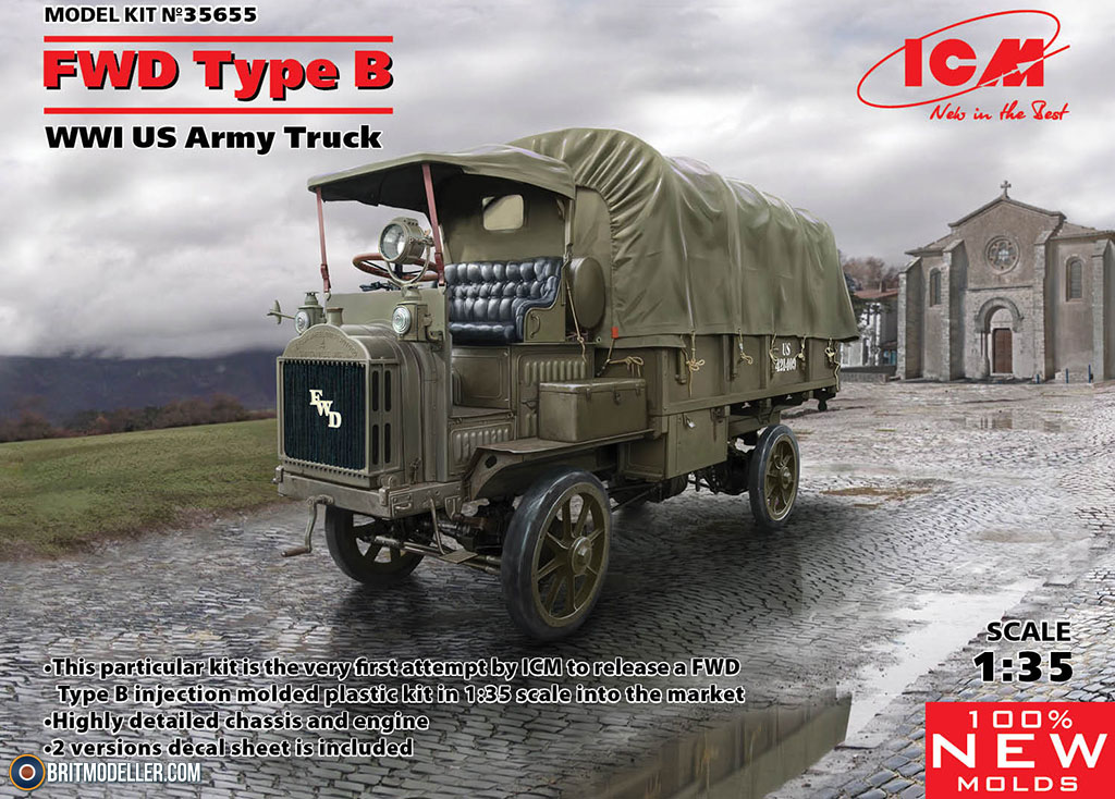 Fwd Type B 3 Ton Truck 1 35 Kits Britmodeller Com