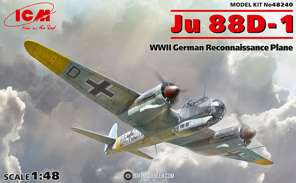 Junkers Ju.88D-1 Reconnaissance Aircraft (48240) 1:48 - Kits ...