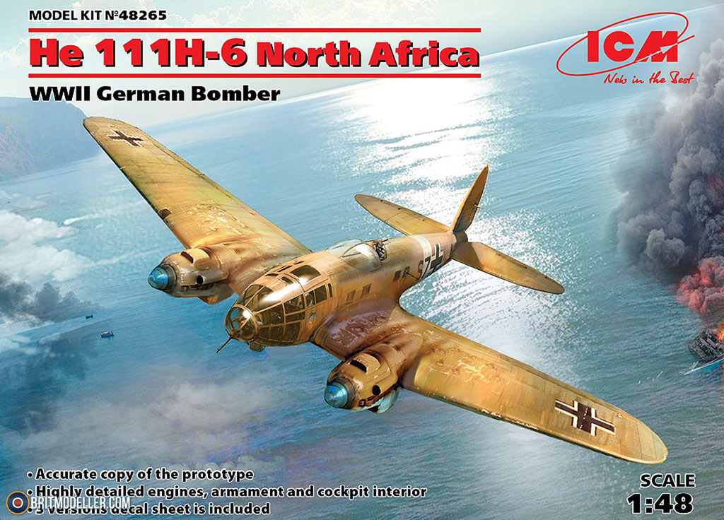 Heinkel He.111H-6 North Africa (48265) 1:48 - Kits - Britmodeller.com