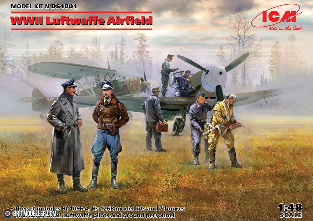 WWII Luftwaffe Airfield Set (DS4801) 1:48 - Kits - Britmodeller.com