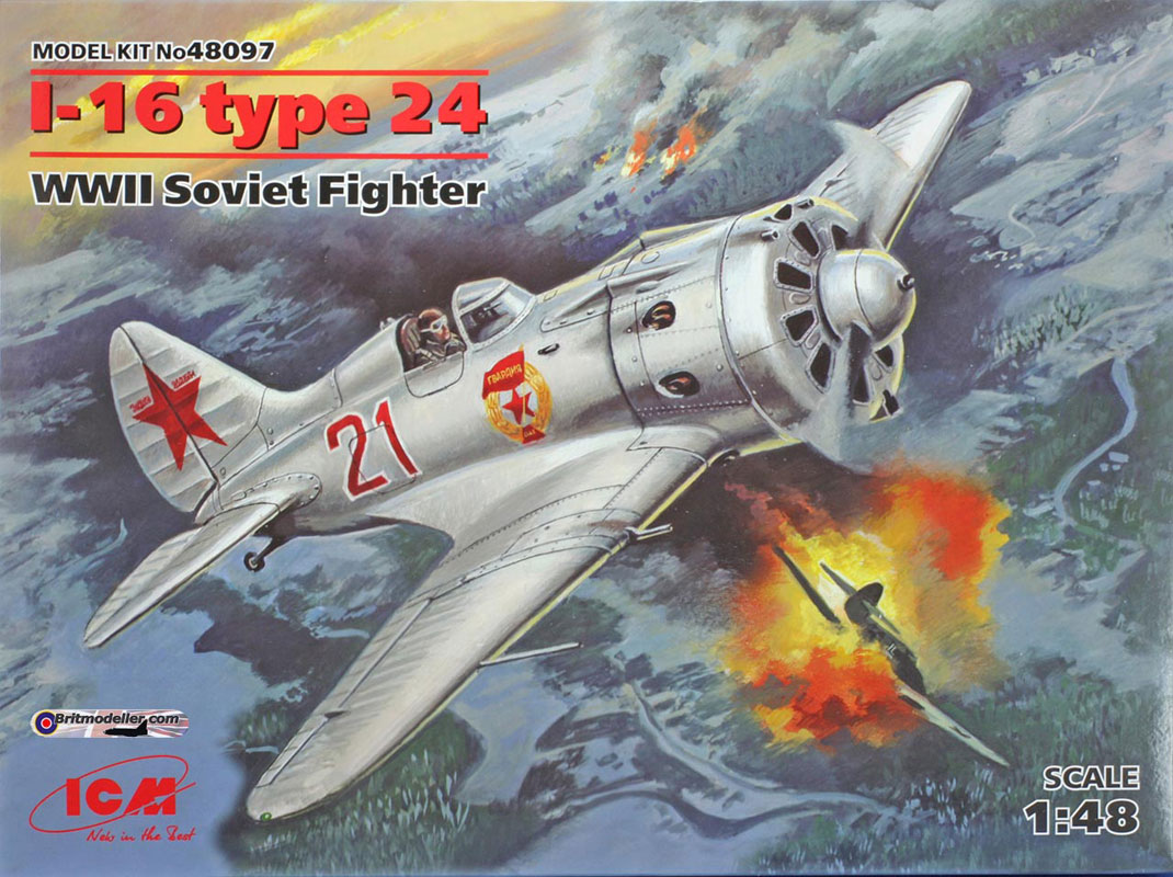 Polikarpov I-16 Type 24 - 1:48 ICM - Kits - Britmodeller.com