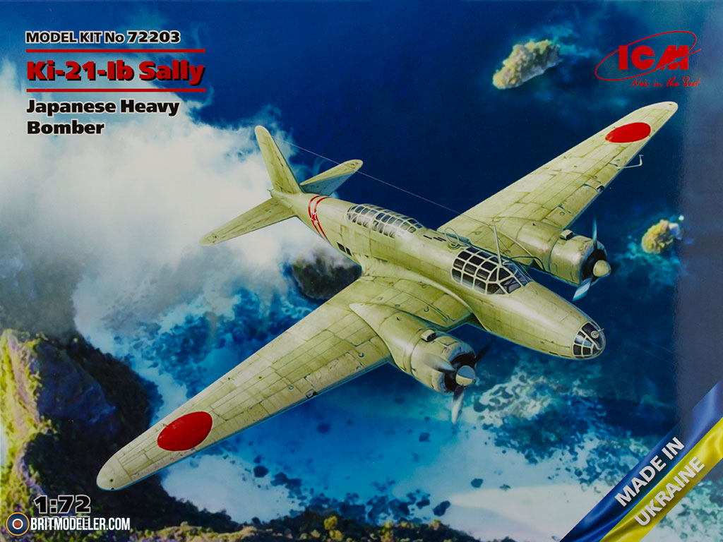 Ki-21-Ib Sally (72203) 1:72 - Kits 