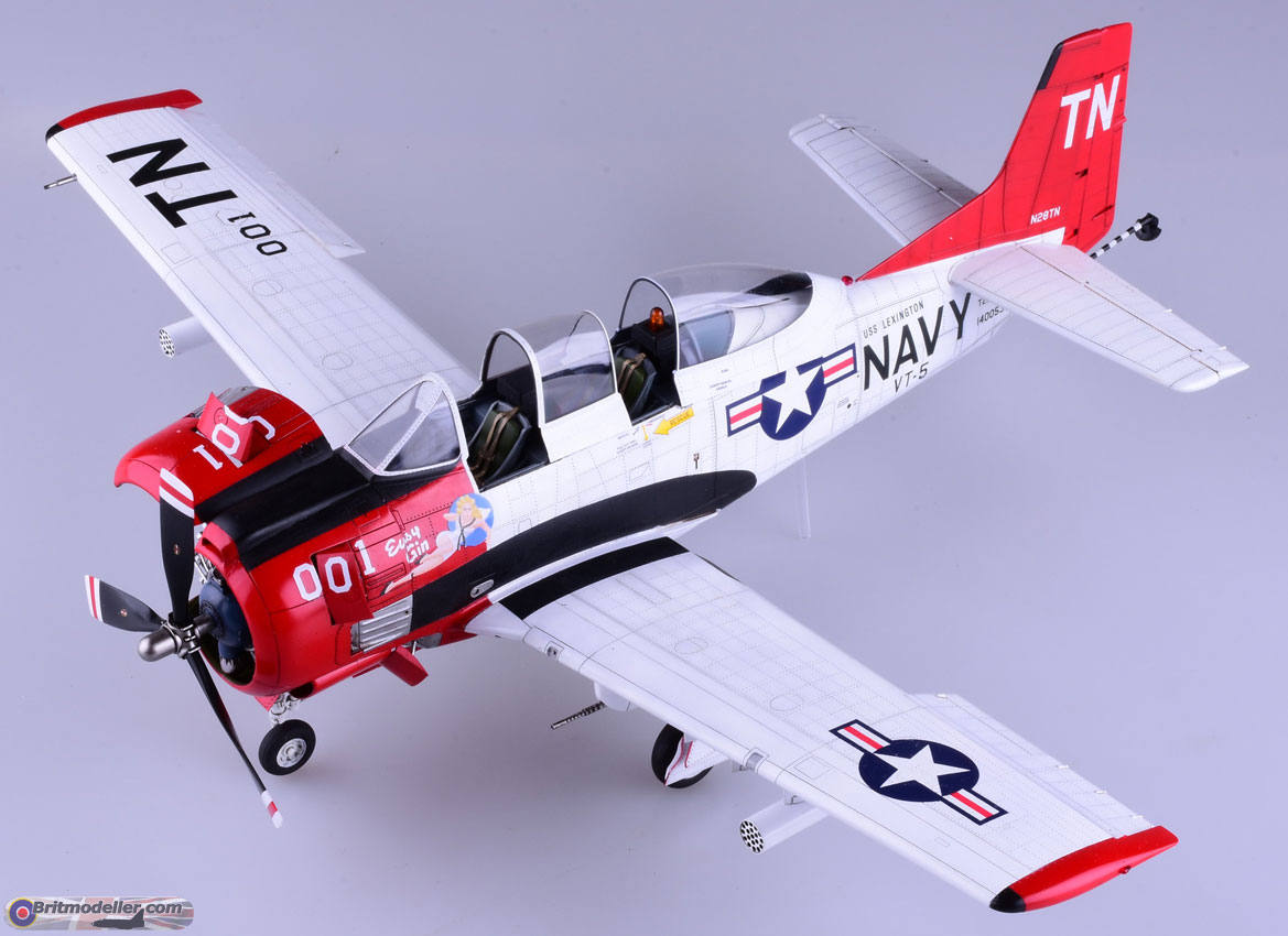 1/32 - North American T-28B/D & C Trojan by Kitty Hawk - released - T ...