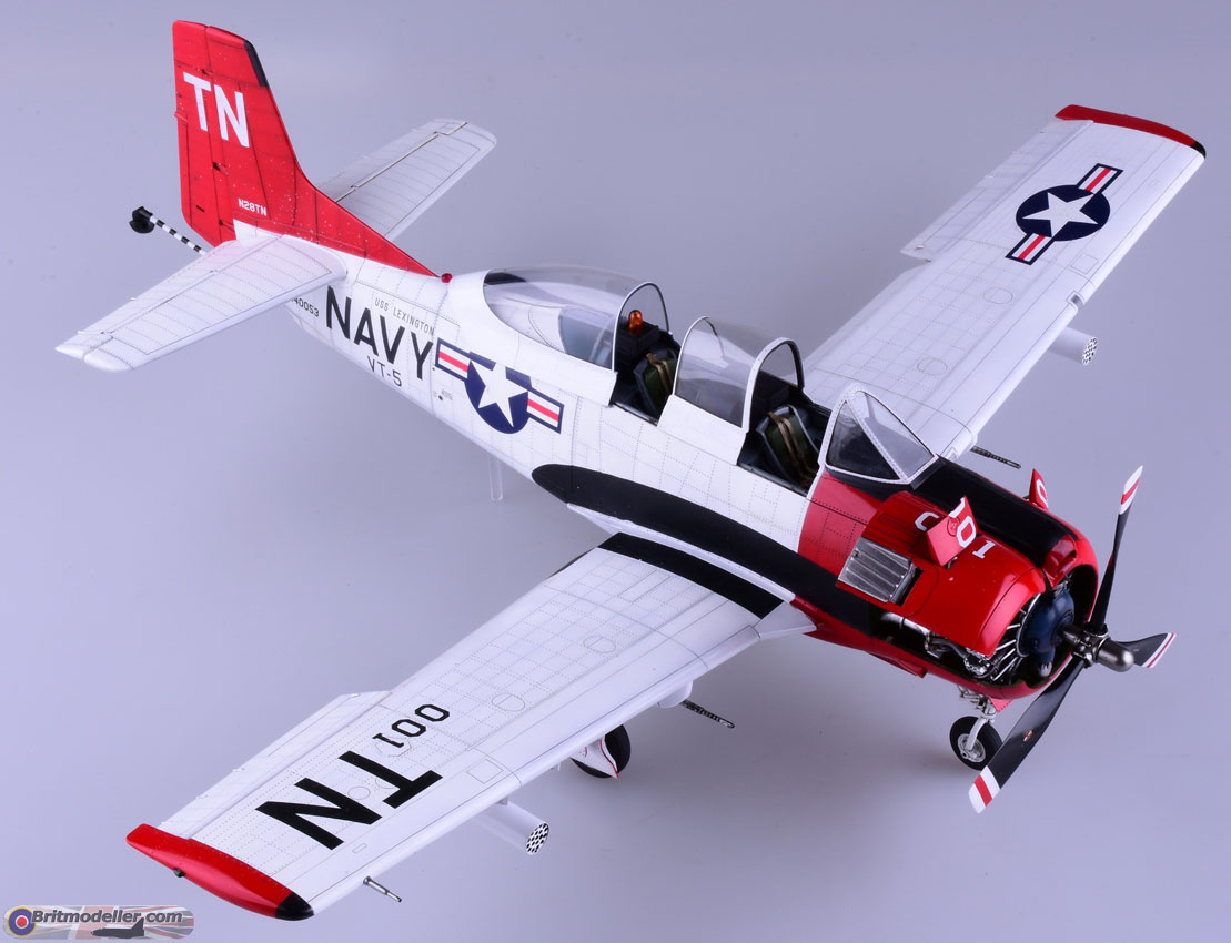 1/32 - North American T-28B/D & C Trojan by Kitty Hawk - released - T ...