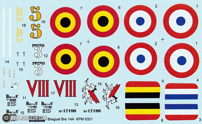 Breguet Bre-14A & B (KPM0321 & KPM0322) 1:72 - Kits - Britmodeller.com
