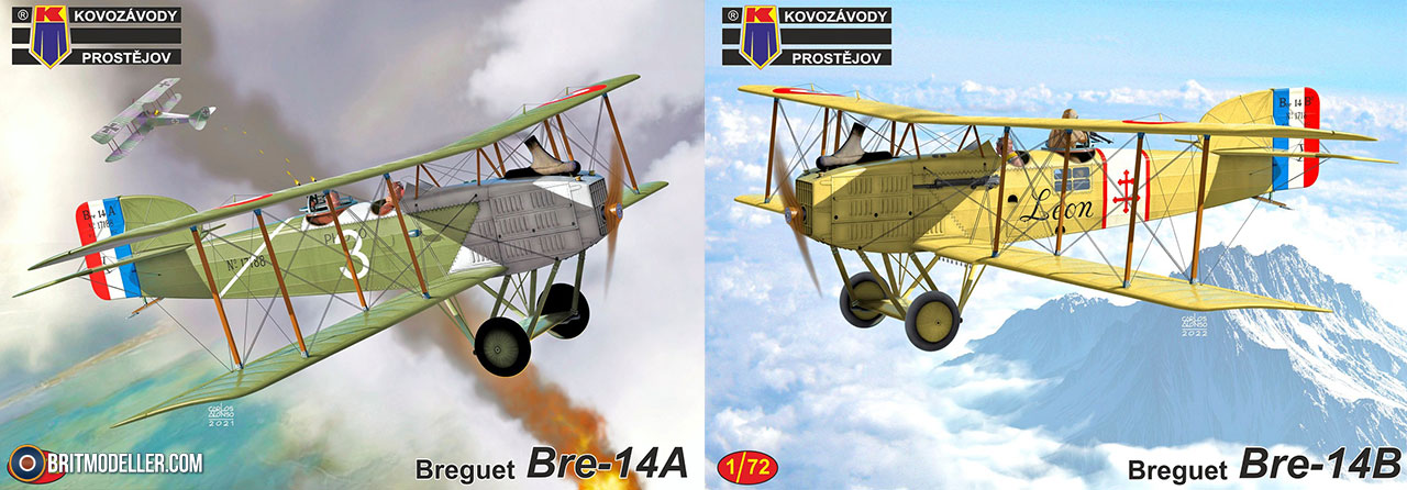 Breguet Bre 14A B KPM0321 KPM0322 1 72 Kits Britmodeller