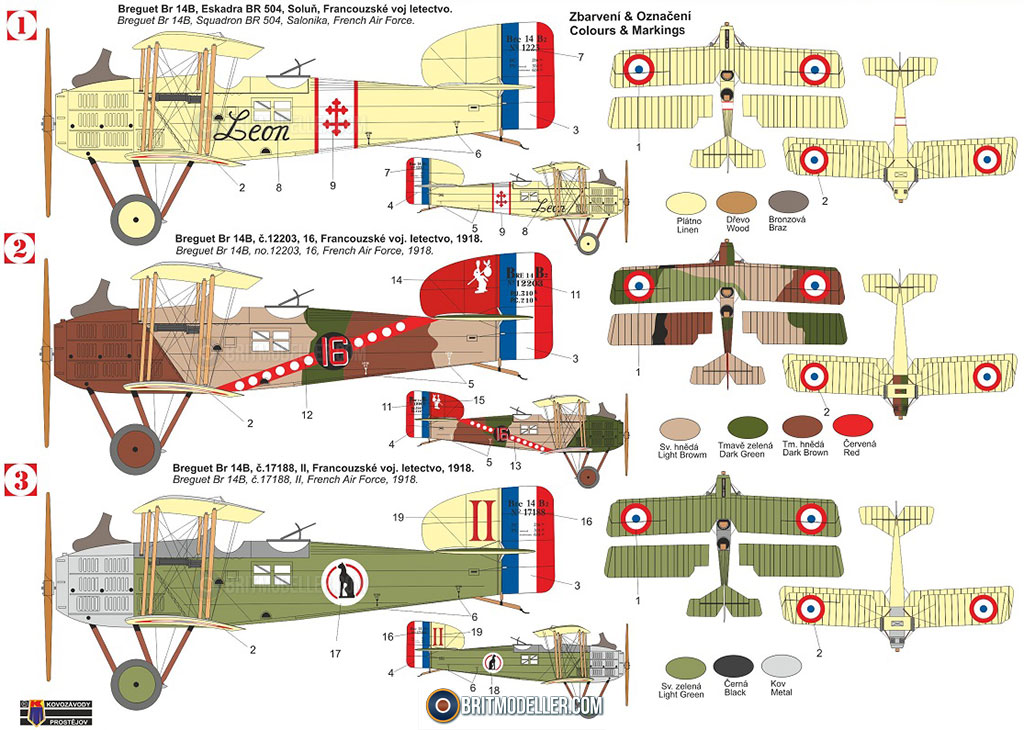 Breguet Bre 14A B KPM0321 KPM0322 1 72 Kits Britmodeller