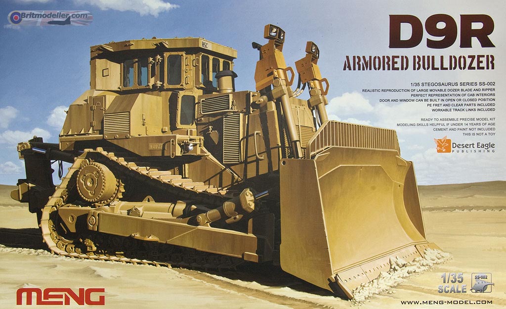 D9R Armoured Bulldozer - 1:35 Meng - Kits - Britmodeller.com