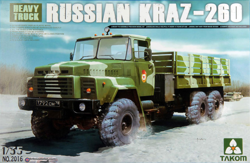 KRAZ-260 Heavy Utility Truck. 1:35 - Kits - Britmodeller.com