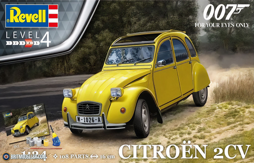 Citroën 2CV - 007 For your Eyes Only (05663) 1:24 - Vehicle Reviews ...