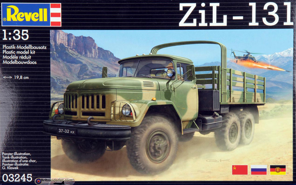 Zil 131 Heavy Utility Truck. 1:35 - Kits - Britmodeller.com