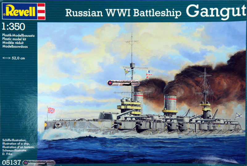 Russian WWI Battleship Gangut. 1:350 - Kits - Britmodeller.com