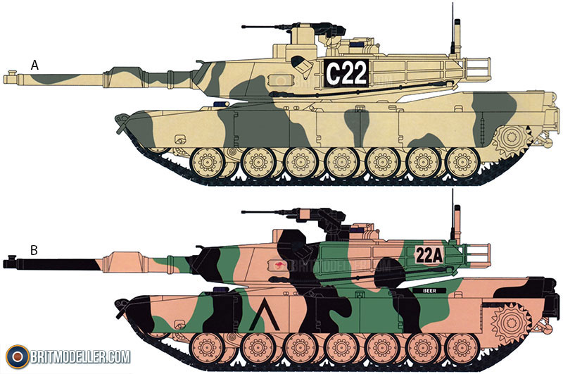 Revell Maqueta Tanque M1A1 AIM(SA)/ M1A2 Abrams 1:72