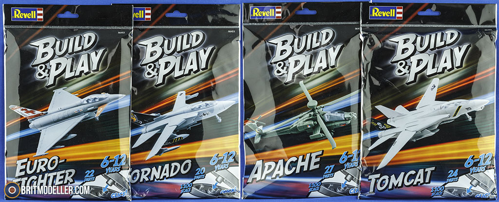 Build & Play Kits - Kits Aircraft 1:100