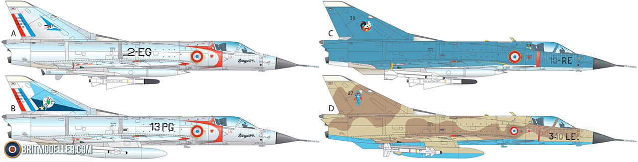 Falcon Models】Dassault Mirage IIIC Armee de l´Air Vexin， France