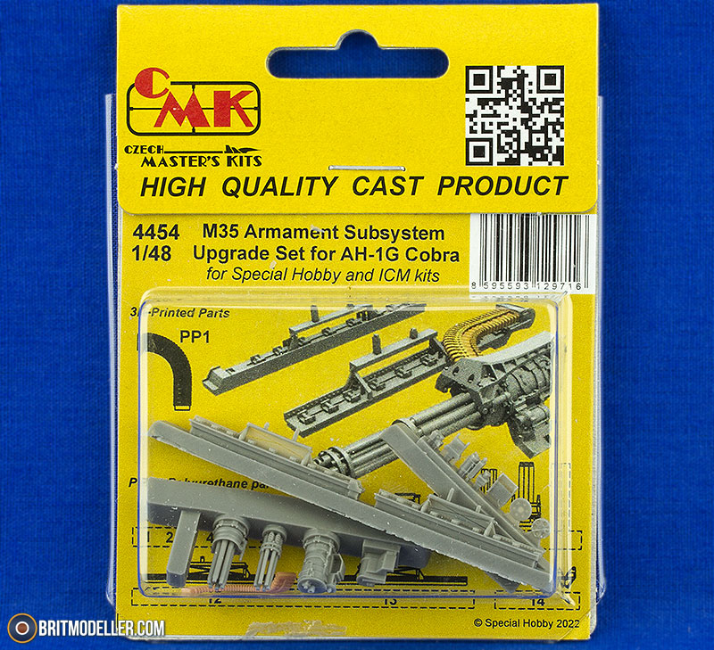 M35 Armament Subsystem Upgrade for AH-1G Cobra (4454 for Special Hobby ...