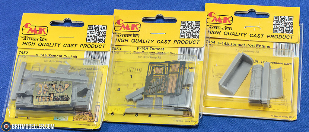 F-14A Tomcat Sets 1:72 CMK by Special Hobby for Academy kit ...