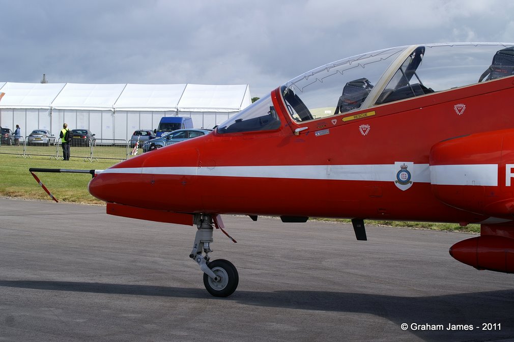 Hawker Siddeley Hawk T.1 - Red Arrows - Jet & Rocket engined Aircraft ...