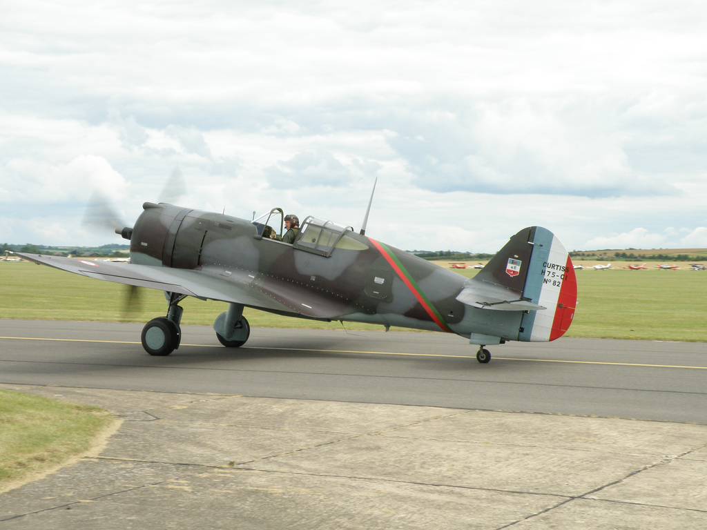 Curtiss P-36 Hawk / Hawk Model 75 / Mohawk - Propeller engined Aircraft ...